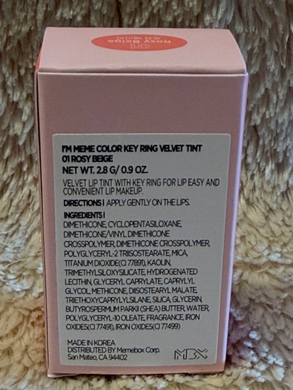 I'M MEME Color Key Ring Velvet Lip Tint - Picture 9 of 11